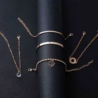 اليدوية والمجوهرات بالجملة عصري ناحية زخرفة مع شجرة الماس هندسية كريستال قلادة سوار بسيط مجموعة زهرة سوار