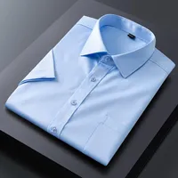 DYBZACQ 2021 패션 코튼 긴 소매 셔츠 단단한 슬림 피트 남성 사회 캐주얼 비즈니스 화이트 블랙 드레스 M-4XL 남자 셔츠