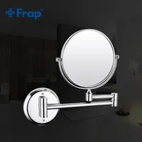 Espejos Llegada Montado en la pared Cromo Accesorios de baño Accesorios de baño Distancia ajustable de espejo F6106 F6108