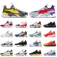 X RS Mens Womens Designer Luxury Running Shoes Flat Reinvention Irish Green Fuchsia Trainers Optimus Prime Transformers RS-X Sneakers Sports 9K1D
