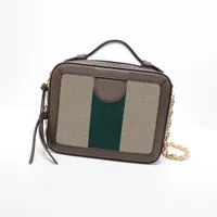 Großhandel High-End Designer Tasche Frau Mode Handtasche Crossbody Taschen Schultertaschen Klassisches Muster Leder Retro Mini Dicky0750