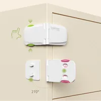 Carriers, Slings & Backpacks Baby Drawer Lock Children Safety Protection Kids Latches Drawers Cupboards Childproof Product Plastic Latch Cab