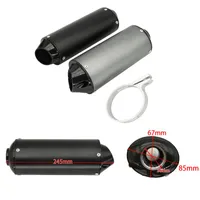 Motorcycle Exhaust System 38mm Muffler Pipe Kit ForR CRF50 SSR Thumpstar 90-125Cc Dirt Pit Bike