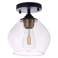 Moderne LED Deckenleuchte Home Beleuchtung Leuchten Lampen 85-265V für Wohnzimmer Schlafzimmer Küche Deckenleuchten 20 cm tief und 22,5 cm hoch