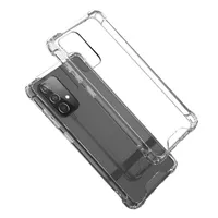 1,0 mm Trasparente resistente agli antiurto TPU TPU ARMOR ARMOR ARMOR Custodia per Samsung Galaxy S30 Ultra A32 A52 A72 S20 Plus 100pcs / lot