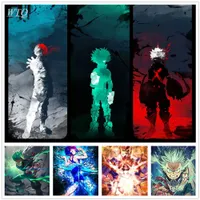 Anime Posters Retro Poster My Hero Academia Wall Poster Canvas Painting Wall Art Wall Decor Picture Home Decor Room Decoration Y0927