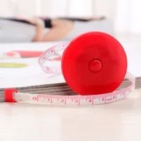 Random Color 1.5m Retractable Tape Measure Measuring Tapes Sew Dieting Tapeline Ruler Sewing DH8743