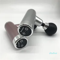 Professionell Mini USB Electric Fascia Gun Deep Muscle Therapy Vibrator Shaping Pain Relief Massage Gun Body Massager 2021