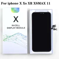 Pantalla do painel do LCD do telefone celular para o iPhone XR X Xs Max 11 OLED INCELL com o conjunto do digitador 3d nenhuma substituição morta da tela de substituição da tela de pixel