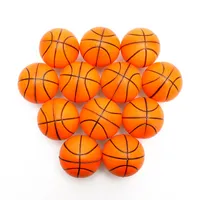 Mini Basketball PU Foam Ball Kindergarten Baby Toy Balls Anti Stress Ball Squeeze Toys Stress Relief Decompression Toys Anxiety Reliever