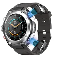 T92 Smart Watch Bracelet 2 in 1 TWS Wireless Earbuds 1.28 Inch Heart Rate Blood Pressure Sports Waterproof Smartwatch