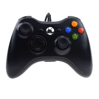 USB-kabelgebundene Gaming-Controller Gamepad Joystick Game Pad Double Motor Shock Controller für PC / Microsoft Xbox 360