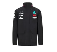 2021 Yeni F1 Yarış Takım Elbise Uzun kollu Ceket Rüzgarlık Sonbahar Ve Kış Kıyafet Takım Elbise Araba Fan Ceket Rüzgar Geçirmez Ceket Sıcak Özel