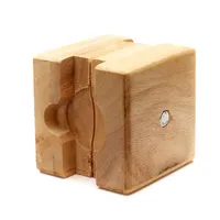 Kits de herramientas de reparación Ajuste de la caja del soporte de la caja Herramienta Mini Abrenador Visual Visualización Vignmaker Capacitación cuadrada de madera