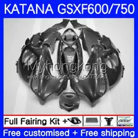 OEM Body for Suzuki Katana GSXF 600 Silver Gray 750 CC GSXF750 2003 2004 2005 2006 2007 18NO.76 GSX750F GSX600F 03-07 GSXF-600 600CC 750cc GSXF600 03 04 05 06 07 FAIRING