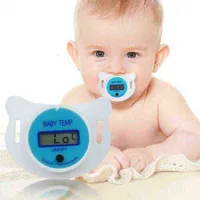 아기와 아동 젖꼭지 온도계 전자 온도계 소녀 소년 소녀 디지털 온도계