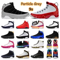 men basketball shoes 9 9s Particle Grey Chile Gym Red Change The World Pearl Blue White Black Multi color mens outdoor sports trainers