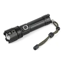 30W 5V Micro Torches Usb Telescopic Zoom Rechargeable Flashlight Suitable For Camping, Climbing, Night Riding, Caving Waterproof Rating IPX4 1000 Lumens Hiking