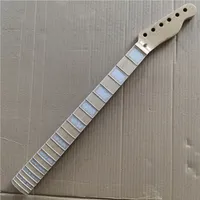 22 Frets Maple Electric Guitar Neck Part Maple Fingerboard Block Inlay C Shape Shape LIGH