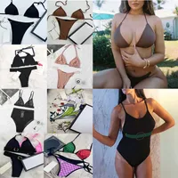 Moda Roupher Swimsuit Designers Biquíni Momento de banho feminino Terno de banho Sexy Bikinis Bikinis Roupos de mulher 39