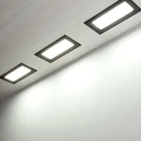 Panel wpuszczony Downlight 12 W 18 W 24 W Kwadratowy LED Super Bright Energy Saving AC110V 220 V Domowe oświetlenie wewnętrzne Downlight