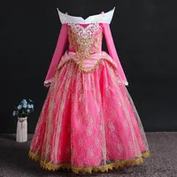 Kızın Elbiseleri Keaiyouhuo 2021 Yaz Kız Elbise Dantel Düğün Prenses Çocuk Performans Akşam Bebek Giysileri 3-10 Yaşında
