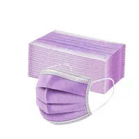 50 stks Mascarillas de Colores Dames Man Solid Mask Disposable Gezichtsmaskers 3Ply Ear Loop Maske voor gezichtsvrouwen
