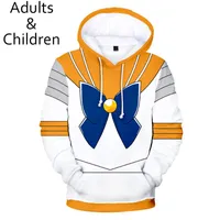 Sweats à capuche Homme Sweatshirts 3D Cristal Costume Costume Enfants Hommes Femmes Sweats Sweatshirt Enfants Anime Garçons Filles Jaune Pullovers