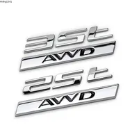 Car Rear Fender Sticker For Jaguar XF XJ X TYPE F PACE 25t 35t AWD for Nissan Silvia S13 S14 S15 S Chrome Emblem Decoration