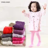 Collants de leggings Ywhuansen 0 à 24m Spring Automne Filles Solid Couleur Solide Collant pour nourrissons Multi garçons Né Baby Collanthose