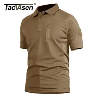 Tacvasen Summer Men's Performance T-рубашки с коротким рукавом тактические военные быстрые сухие облегченные рыбы похода