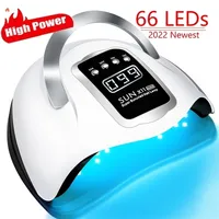 SUN X11 MAX LED UV Lamp Nail 66LEDS Gel Polish Curing Wave Machine High Power Quick Dry For Manicure 220216