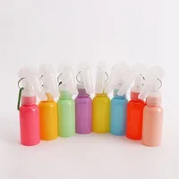 Lagringsflaskor burkar Hand Sanitizer Soap Travel Spray Bottle med Keychian Trigger Refillable Parfym Atomiser