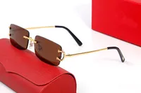 Newest Millionaire Sunglasses, Metal Temples Eyeglasses, Fashionable Men and Women Boundless Generosity Piece Eyewear Sun glasses