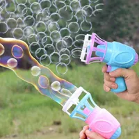 Fani elektryczne zabawne magiczne bańki wachlarz letnie automatyczne broń dmuchawy z mini dzieciom zabawki na świeżym powietrzu