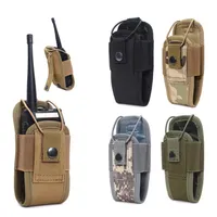Tactical Accessories 1000D Molle Radio Walkie Talkie Pouch Waist Bag Holder Pocket Portable Interphone Holster Carry For Hunting Camping