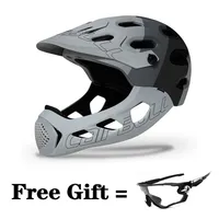 Cairbull Mountain Bike Helmet Adult Full Covered Downhill Face OFF-ROAD MTB Road Bicycle Cycling 220110