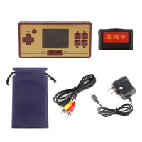 Rs-20 FC Pocket Game Handheld Player 2,6 polegadas Compatiable de console de tela de cores com transformadores padrão22