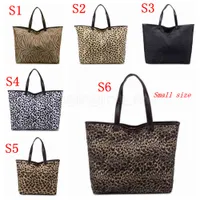 6styles saco de mão leopardo para mulheres bolsa grande capacidade de ombro zipper senhora sacolas de bolsas de moda ffa3107
