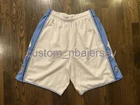 Cousue de la marque vintage sur mesure UNC North Carolina Tar Heels Shorts Hommes Femmes Jeunesse Basketball Jerseys XS-6XL