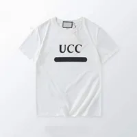 2022 Herren-T-Shirts Designer T-Shirt-Kleidungsst￼ck Qualitur Casual Fashion Shirts f￼r M￤nner Baumwoll T-Shirt runden Hals Fr￼hling Summer High Lose Trend Kurzarm
