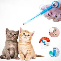Pet Animal Tube Feeder Tools Pet Hond Kat Geneeskunde Spuit Tablet Pil Gun Piller Push Dispenser Geneeskunde Water Melk Spuit