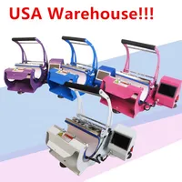 USA Warehouse! Sublimationsmaschine Wärmepressemaschine für 20 Unzen Gerade Tumbler Hitze Pressdrucker für Becher Sublimation Wärmeübertragungsmaschine US-Bestand