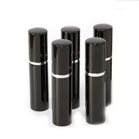 Black Mini Travel Refillable Perfume Atomizer Bottle For Portable Spray Scent Pump Case Empty Bottles Home Fragrances 3ML 5ML 10ML