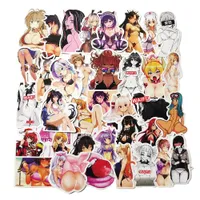 Auto Aufkleber 100 stücke gemischt sexy mädchen hentai aufkleber anime waifu pinup bunny vinyl decals für otaku erwachsene laptop telefon casse bomb aufkleber