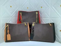 حقائب اليد الفاخرة أزياء محفظة نسائية للسيدات أكياس الكتف أعلى جودة حقيبة حقيبة حقيبة جلدية من الجلد الأصلي.