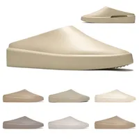 Kalifornien slip-on toffles skor glider designer höga stövlar kvinnor mandel cement betong grädde havre stor storlek eur 46 extralight eva sandaler