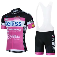 2021 Team Xelliss Cycling Jersey Courts de vélo de vélo 20D BIB SET ROPA CICLISMO MENS MTB Summer Pro Vélo Maillot MAILLOT Vêtements de fond