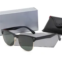 Hurtownie Luksusowe okulary Klasyczne Projektant Spolaryzowane Okulary Mężczyźni Kobiety Pilot Sunglass UV400 Okulary Słonei Pełny PC Frame Polaroid Obiektyw z pudełkiem i Case