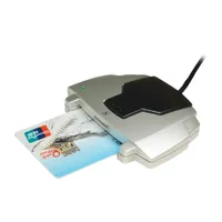 USB CCID CAC اتصل بنظام أندرويد EMV النقائد قارئ البطاقة الذكية مع LED ACR3901U-P6